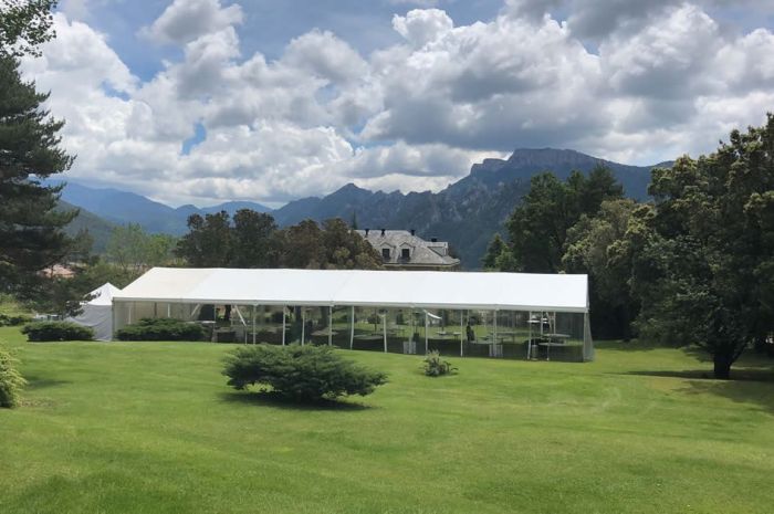 Alquiler de carpas mixtas para eventos