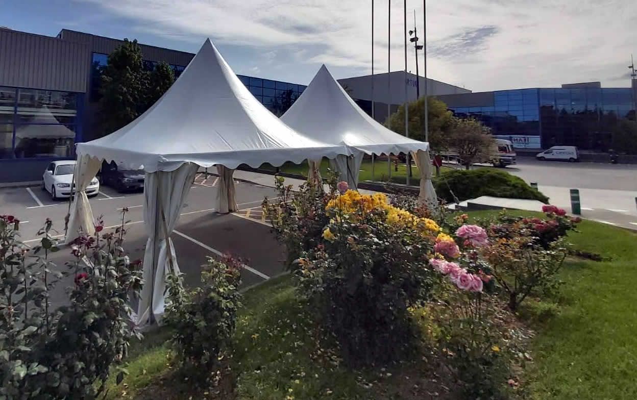 Alquiler carpa pagoda evento