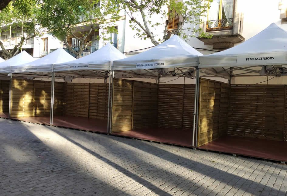 Carpas plegables para eventos