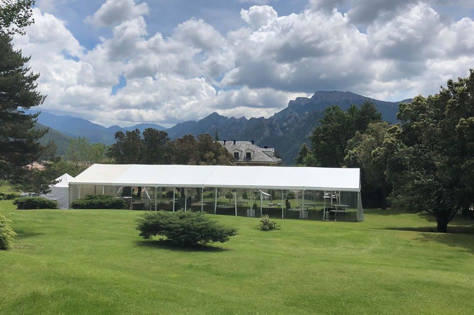 Alquiler de carpa mixta para eventos