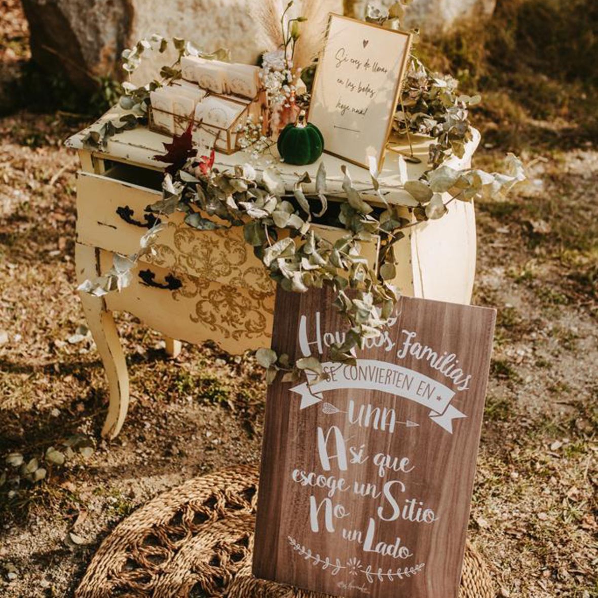 Decoración evento boda packs