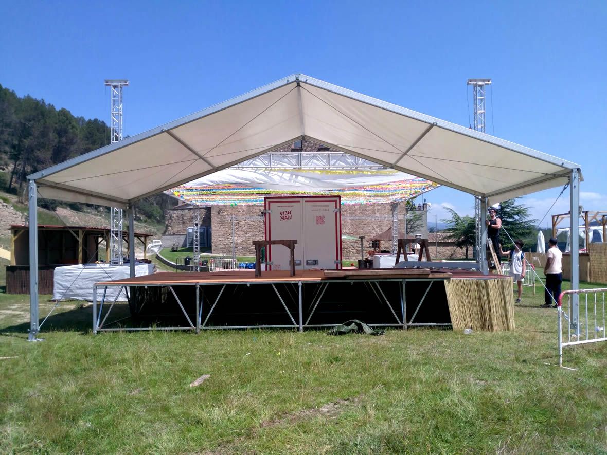 Carpa pabellon